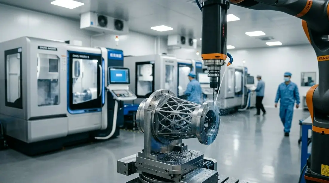 2026 Fábrica líder de componentes usinados CNC na China: precisão orientada por IA e fabricação compatível com ESG