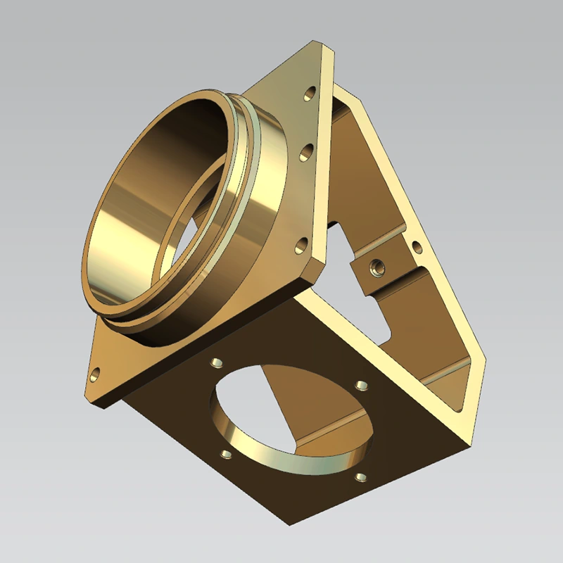 Componentes usinados CNC