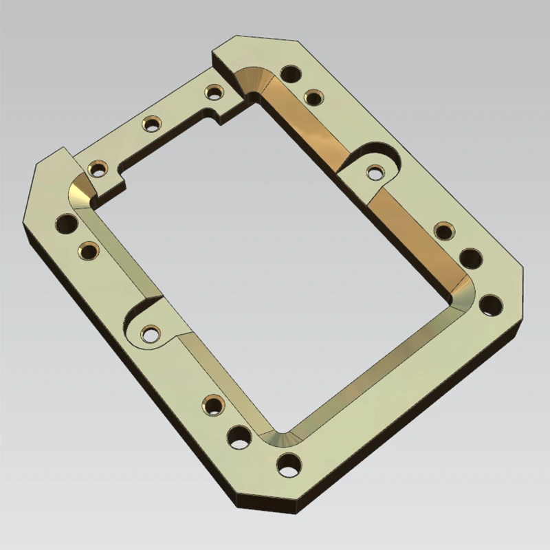 Componentes de fresagem CNC