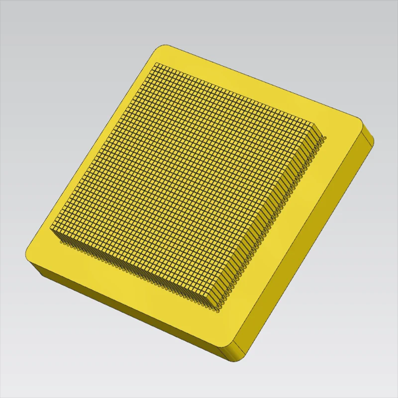 Micro fresamento final